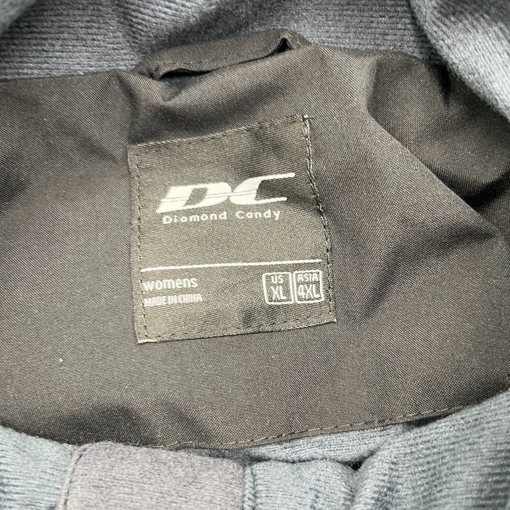 Diamond Supply Co. Black Hooded Raincoat - Picture 5 of 5
